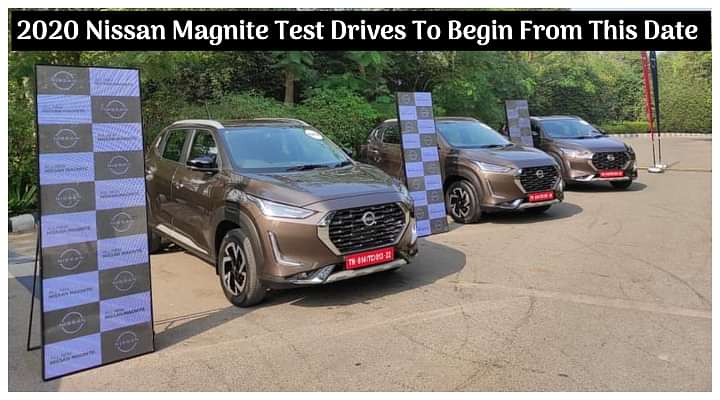 2020 Nissan Magnite BS6 Test Drives To Begin From This Date in India - All Details