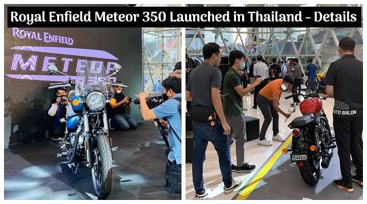 2020 Royal Enfield Meteor 350 Launched in Thailand; Price Starts at Rs 3.67 Lakhs - All Details