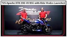 TVS Apache RTR 200 4V With Riding Modes Is Now More Affordable Than Before - New Variant Launched