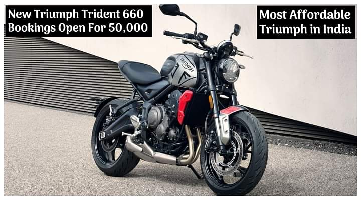 2021 Triumph Trident 660 Bookings Open in India For 50,000 Rupees - Most Affordable Triumph in India!