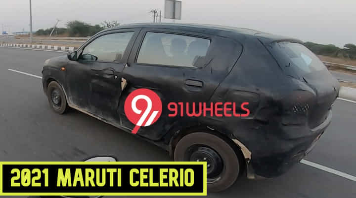 Exclusive - 2021 Maruti Celerio Spied Testing (Video) - Gets New Interiors! Exclusive - 2021 Maruti Celerio Spied Testing (Video) - Gets New Interiors!