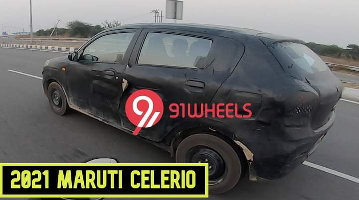 Exclusive - 2021 Maruti Celerio Spied Testing (Video) - Gets New Interiors!