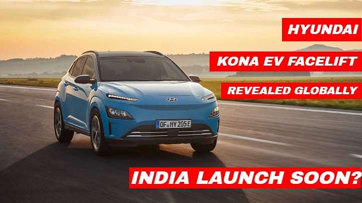 Hyundai Kona EV Facelift Revealed - India Launch Next Year?