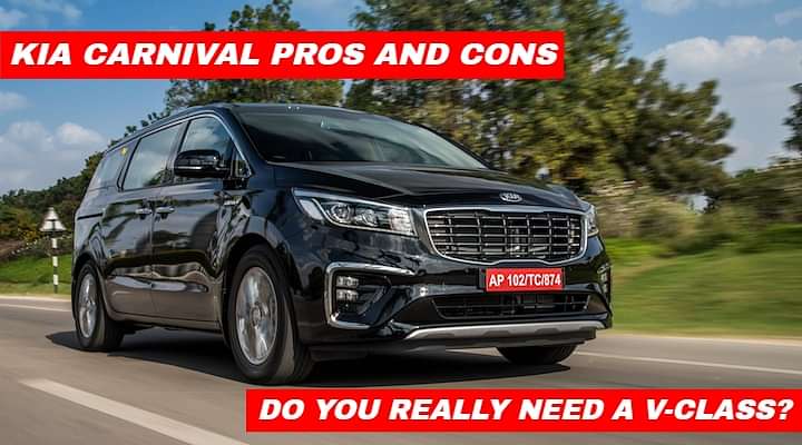 Kia Carnival Pros and Cons - Do You Really Need a V-Class?