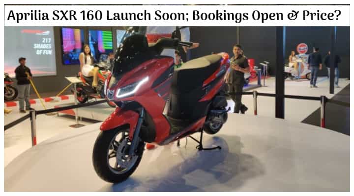 New Aprilia SXR 160 Price Leaked? Bookings Open and Launch Soon - All Details New Aprilia SXR 160 Price Leaked? Bookings Open and Launch Soon - All Details