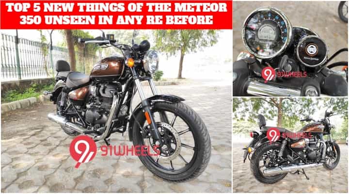 Top 5 new things in the RE Meteor 350 We Have Never Seen on Any RE Top 5 new things in the RE Meteor 350 We Have Never Seen on Any RE
