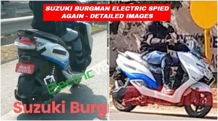Suzuki Burgman Electric Spied on Test - Fresh Images Suzuki Burgman Electric Spied on Test - Fresh Images