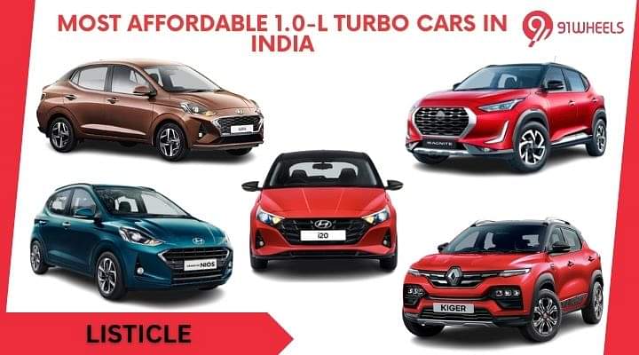 Most Affordable 1.0-L Turbo Cars In India - Check All Details Here!