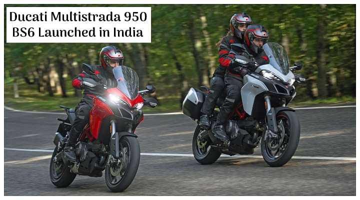 Ducati Multistrada 950 S BS6 Launched in India; Priced at Rs 15.49 Lakhs - All Details