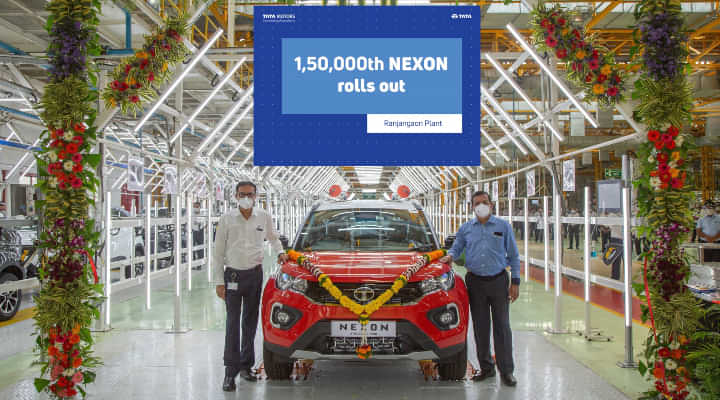 Tata Nexon Touches 1.5 lakh Production Milestone - The Car which Changed the Fate of Tata Tata Nexon Touches 1.5 lakh Production Milestone - The Car which Changed the Fate of Tata