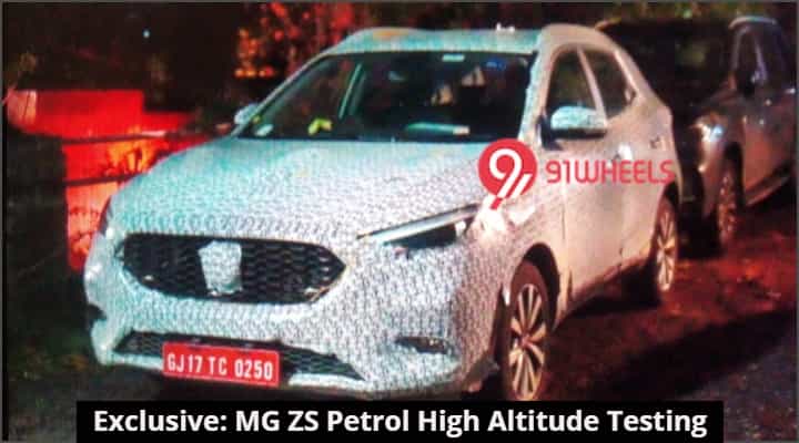 Exclusive: Hyundai Creta Rival MG ZS Petrol Testing In Himalayas; Launch Soon? Exclusive: Hyundai Creta Rival MG ZS Petrol Testing In Himalayas; Launch Soon?