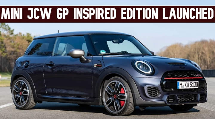 MINI JCW GP Inspired Edition Launched - Priced At Rs 46.90 Lakh