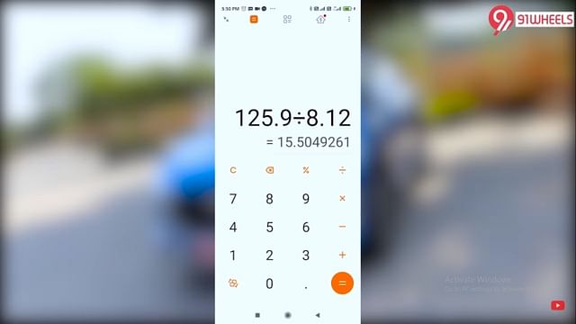 2020 Nissan Magnite BS6 CVT Automatic Mileage Test