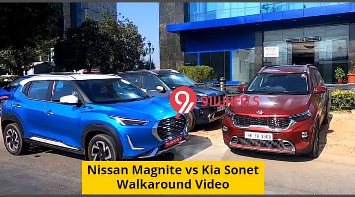 Nissan Magnite vs Kia Sonet Video - Which One Is Your Pick?