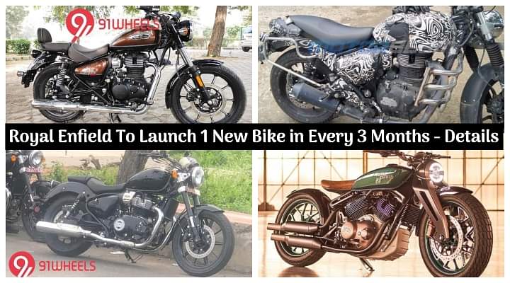 Royal Enfield To Launch 1 New Motorcycle In Every 3 Months; 28 New RE Bikes In The Pipeline - Details