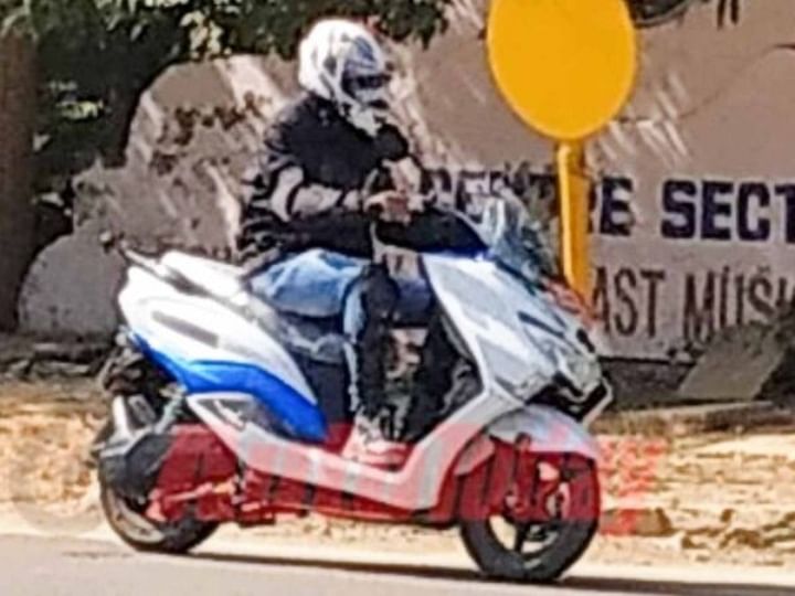 Suzuki Burgman Electric Scooter Spied On Test In India For The First