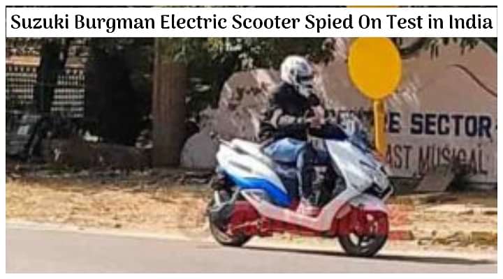 Suzuki Burgman Electric Scooter Spied On Test in India For The First Time Ever; Launch Soon?