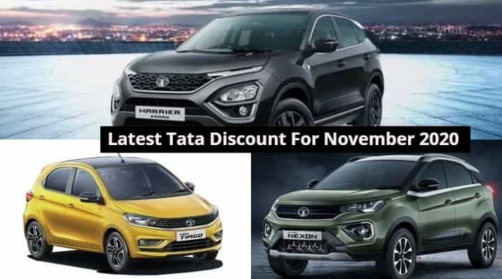 Latest Tata Diwali Discount Offers For November 2020 - Details Latest Tata Diwali Discount Offers For November 2020 - Details