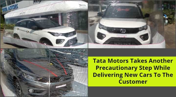 Tata Motors Takes Another Initiative To Deliver Cars In A Safety Bubble Tata Motors Takes Another Initiative To Deliver Cars In A Safety Bubble