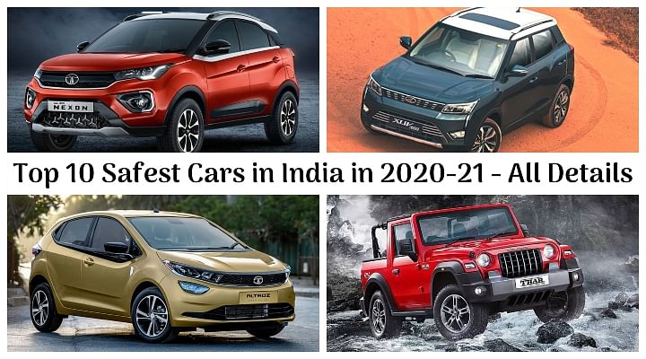 Top 10 Safest Cars in India in 2020-21; Tata and Mahindra Dominate The ...