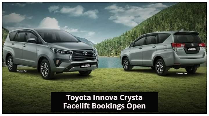 Toyota Innova Crysta India Facelift Deliveries To Begin Later This Month