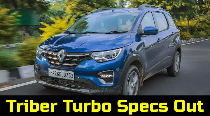 Renault Triber Turbo ARAI Fuel Economy & Power Figures Revealed?