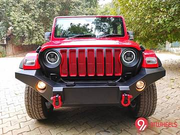 2020 Mahindra Thar with offroad bumper image