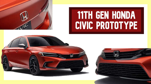 11th Gen 2022 Honda Civic Prototype Revealed - Sportier Than Before!