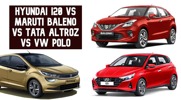 2020 Hyundai i20 BS6 vs Tata Altroz vs Maruti Baleno vs VW Polo
