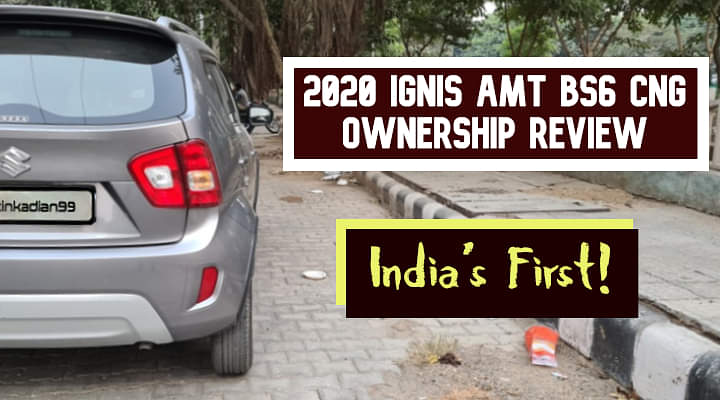 2020 Maruti Suzuki Ignis AMT CNG Ownership Review - India's First!
