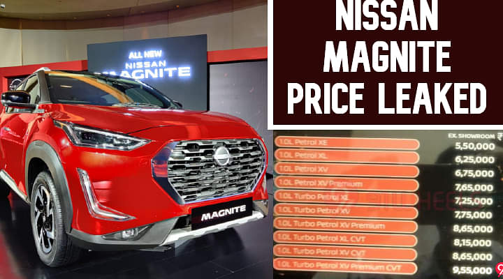 Nissan Magnite Price Leaked - Most Affordable CSUV?