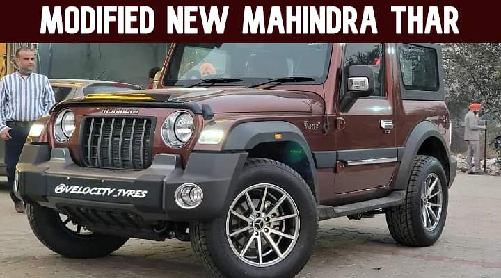 New Modified Mahindra Thar 18 Inch Alloy Wheels - Check More Details!