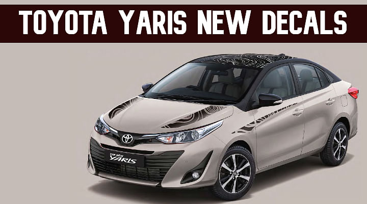 Toyota Yaris Decals Launched - Check More Details Here!