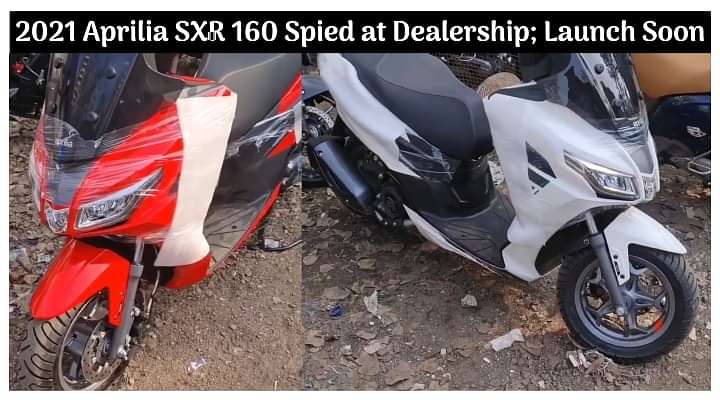 2021 Aprilia SXR 160 Spied at Dealership - Walkaround Video, Exhaust Note; Launch Soon!