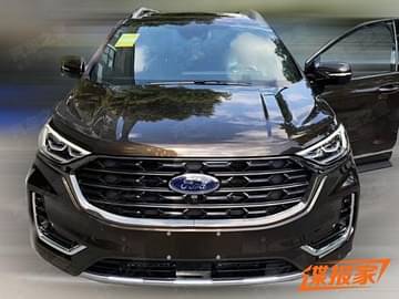 2021 Ford SUV Based On Mahindra XUV500 Image