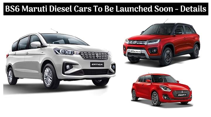 BS6-compliant Maruti Suzuki Diesel Cars Coming To India in 2021 - All Details