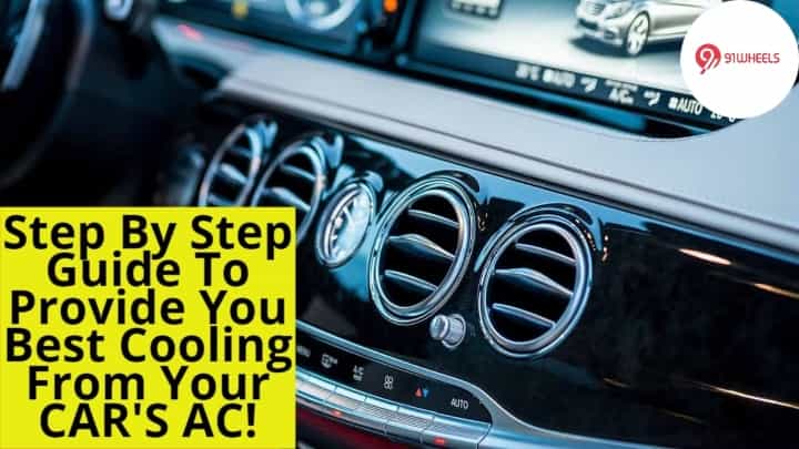 Step-by-step procedure for using AC in your car for best results Step-by-step procedure for using AC in your car for best results