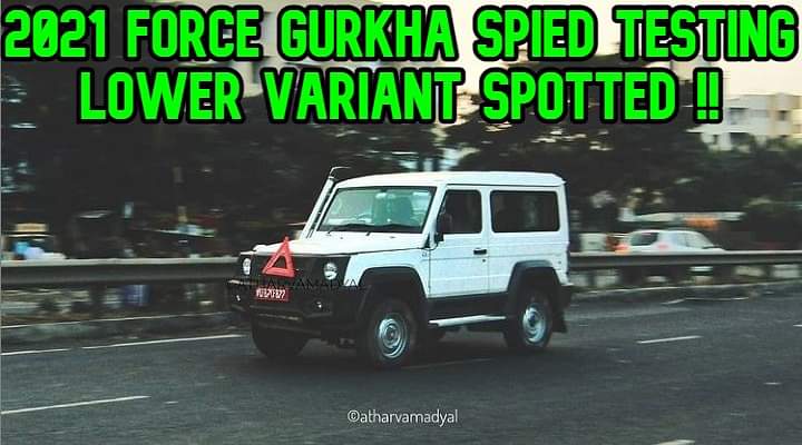 2021 Force Gurkha Lower Spec Spied - Mahindra Thar Rival In The Works 2021 Force Gurkha Lower Spec Spied - Mahindra Thar Rival In The Works