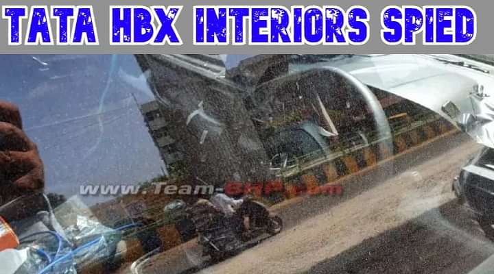 Tata HBX 5 Speed MT Interiors Spied - Launch in 2021?