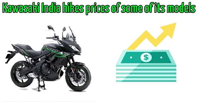 Kawasaki India Announces Price Hike For Some Models