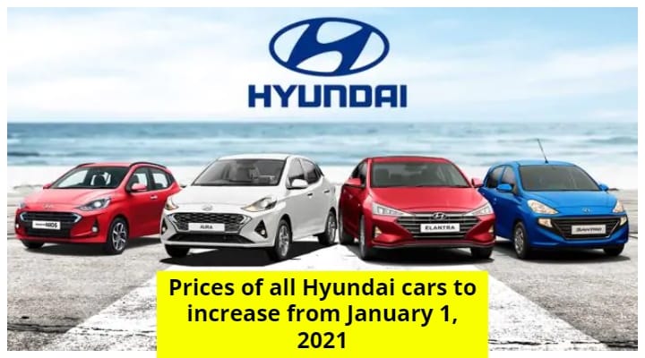 Hyundai To Hike Prices From January 1 For Mostly All Cars - Details Hyundai To Hike Prices From January 1 For Mostly All Cars - Details