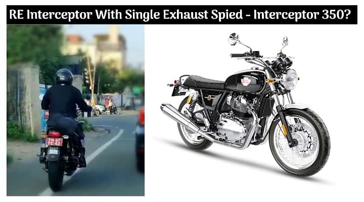 Is This The Upcoming Royal Enfield Interceptor 350 BS6?