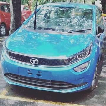 New Tata Altroz Turbo Petrol Blue Colour