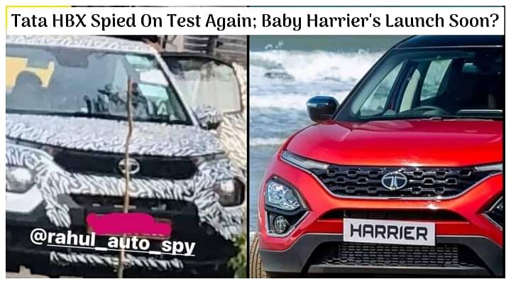 Production-Spec Tata HBX Spied on Test in India - All Details; Launch Soon?