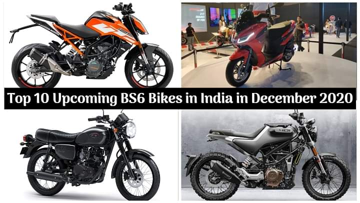 Top 10 Upcoming BS6 Bikes in India in December 2020 - Aprilia SXR 160 To New KTM Duke 125!