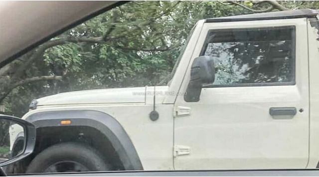 Mahindra Thar White 