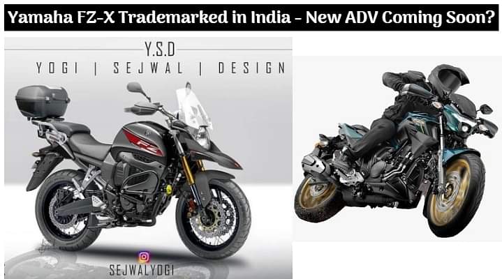 Yamaha FZ-X Trademarked in India - New Adventure Motorcycle Coming Soon?