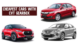 Cheapest CVT Cars In India Under 8 Lakh Rupees