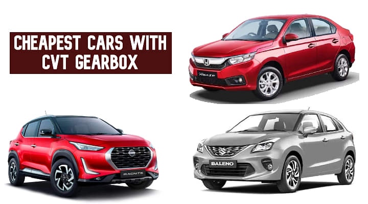 Cheapest CVT Cars In India Under 8 Lakh Rupees
