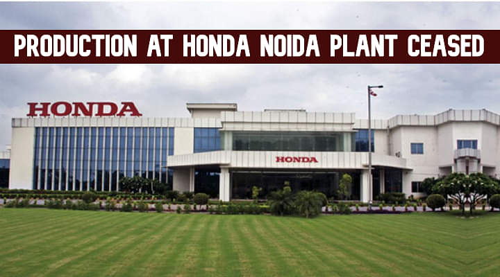 Honda Stops Production At Greater Noida Plant - Shift Operations To Alwar